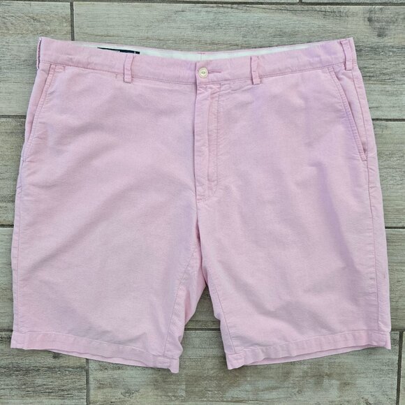 Polo by Ralph Lauren Preston Shorts Men's Pink Oxford Knit Preppy Boating 40 - Picture 1 of 6